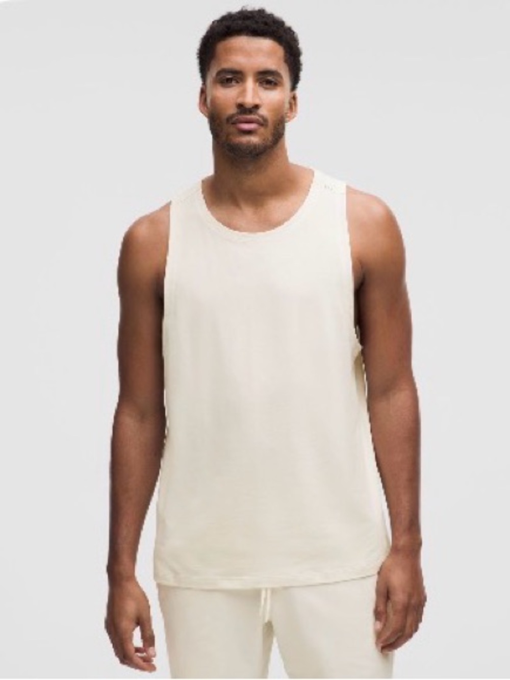 LULULEMON ivory zeroed in tank